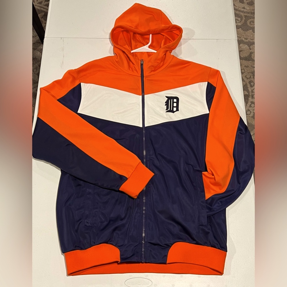 FIRM: Detroit Tigers Zip Up Track Jacket - Official MLB Merch